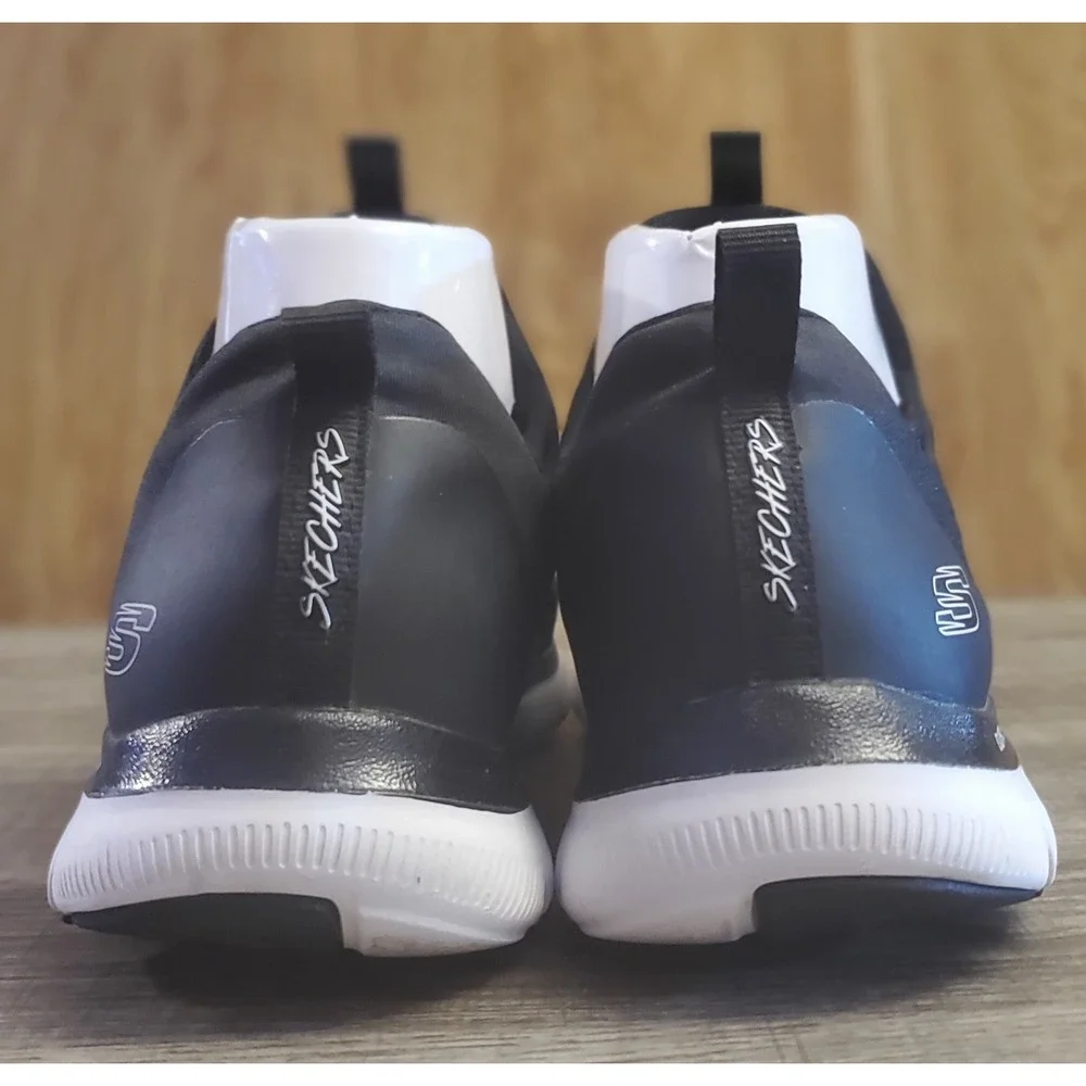 Skechers Dual Lite Memory Foam Slip On Shoes Womens Size 8.5‎ Black
